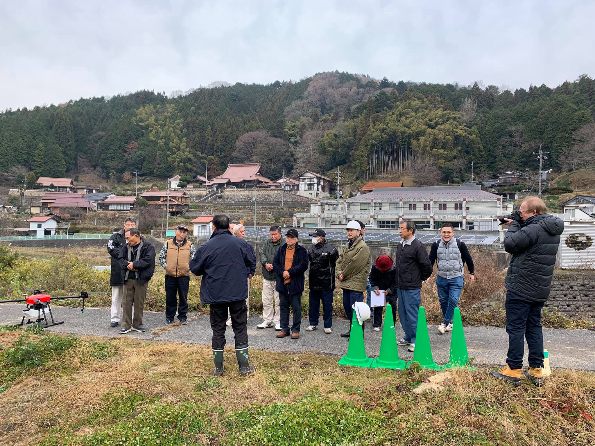 FLIGHTS-AG飛行見学会in広島市安佐北区小河内