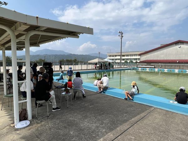 水中ドローンin広島市立五月が丘小学校