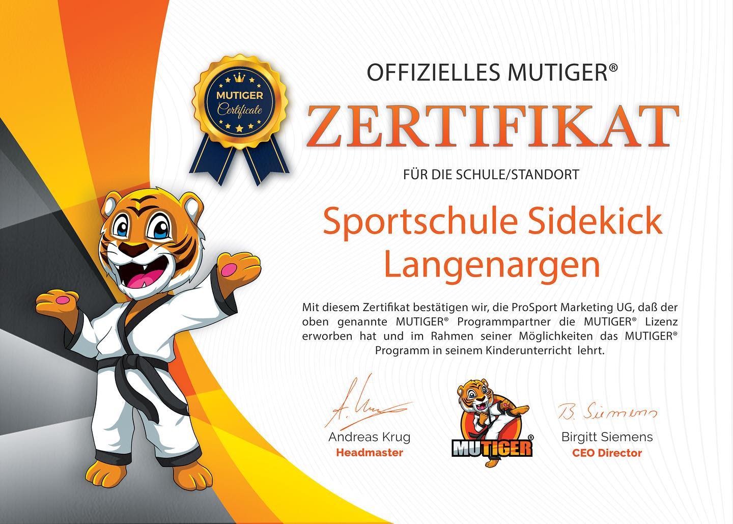 Kampfsportorientierung Fur Vorschulkinder Sportschule Sidekick
