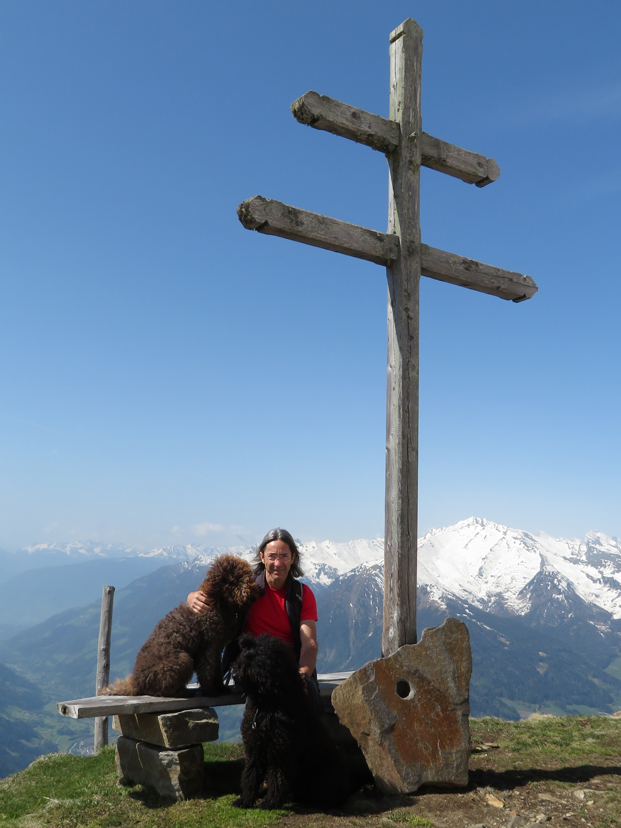 Eine kleine Fotopause muss sein, diese Fernsicht ......... grandios