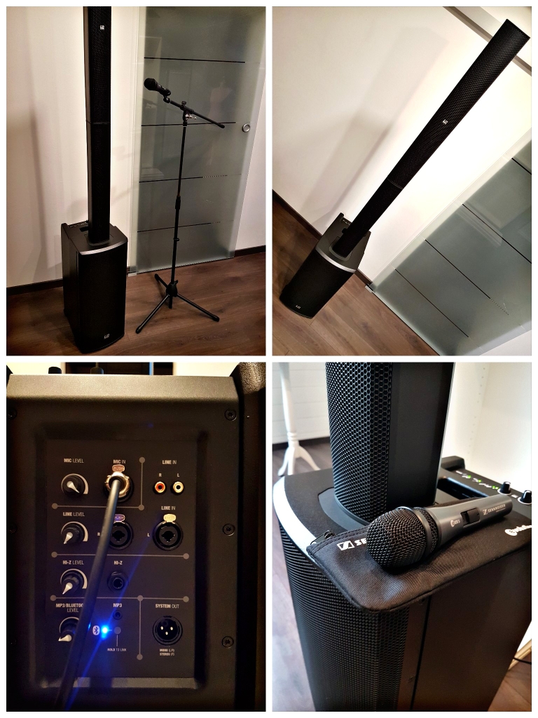 Mein PA-Musikanlagen Säulensystem von LD Systems
