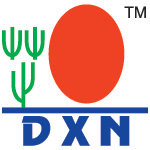 Logotipo que Identifica a la Compañía DXN, quien es Productora de Ganoderma y Suplementos Naturales.