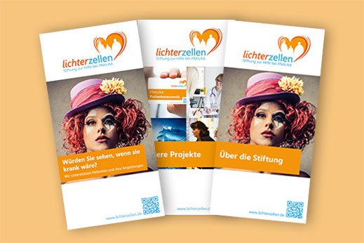 lichterzellen-Broschüren.