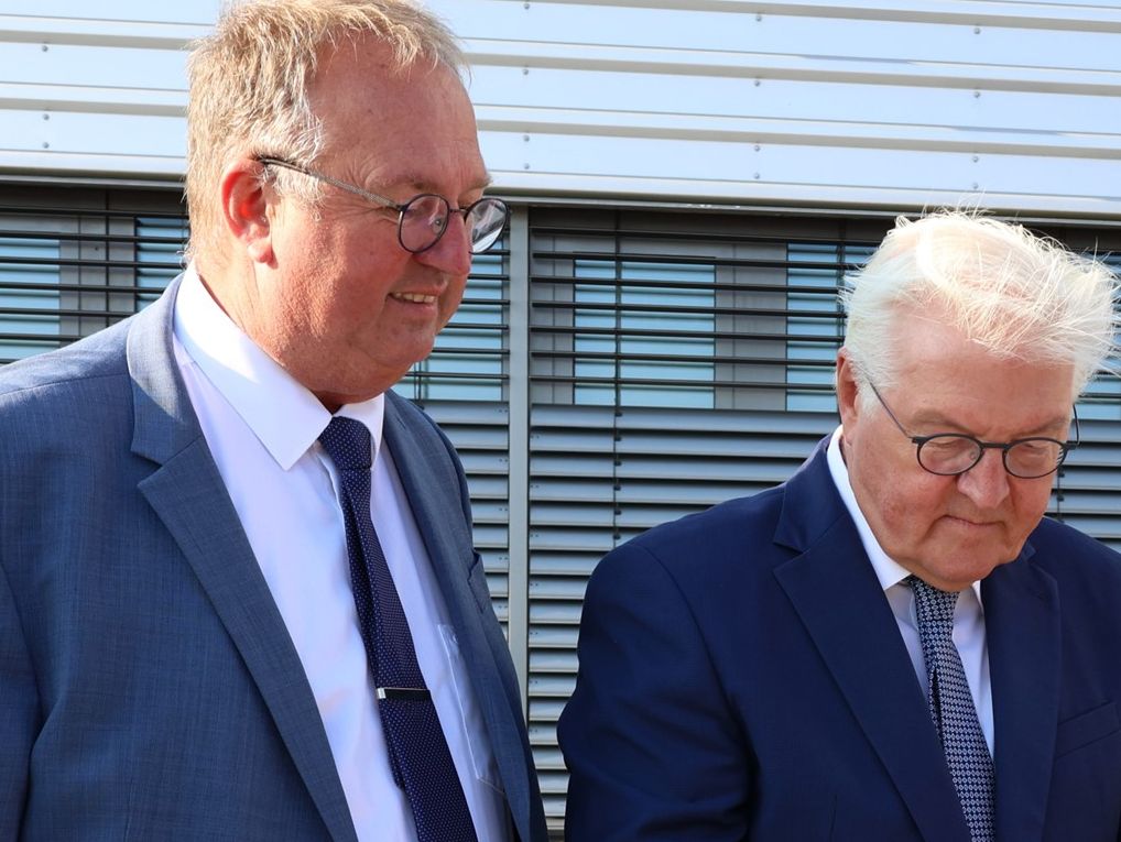 Bundespräsident Steinmeier besucht das Cuxhavener Siemens-Werk