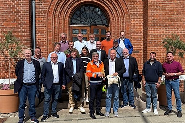 Häfen der Energiewende im Austausch – Delegation aus Cuxhaven besucht Esbjerg