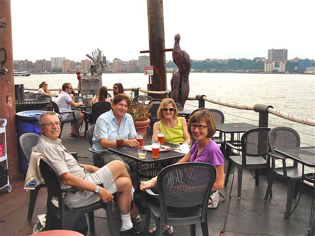 Antonio, John, Sally, & Jill at the Frying Pan 7-31-12