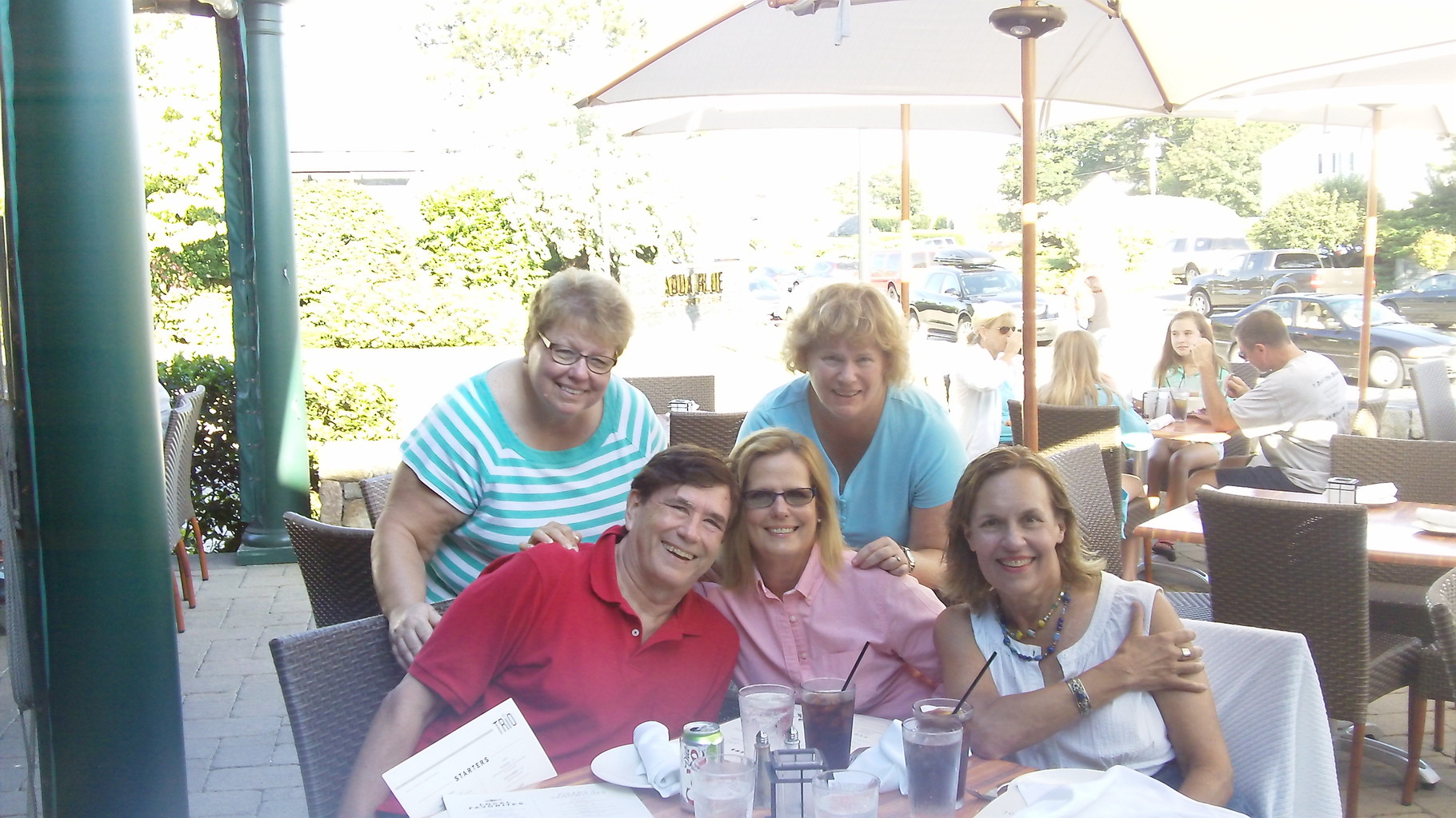 Margaret, John, Carol, Jane & Lorraine   The Cousins at Narragansett, Aug. 2015