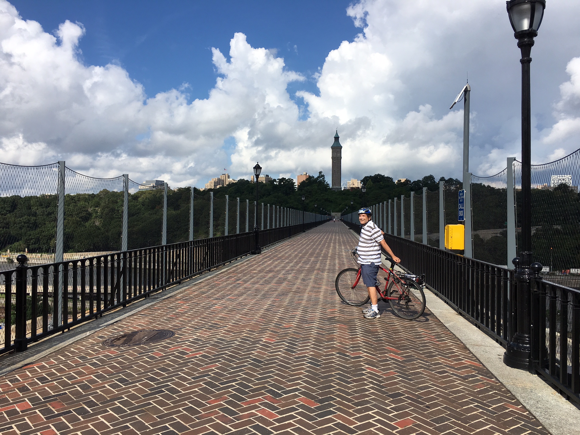 John on the High Bridge in the Bronx August 21, 2016