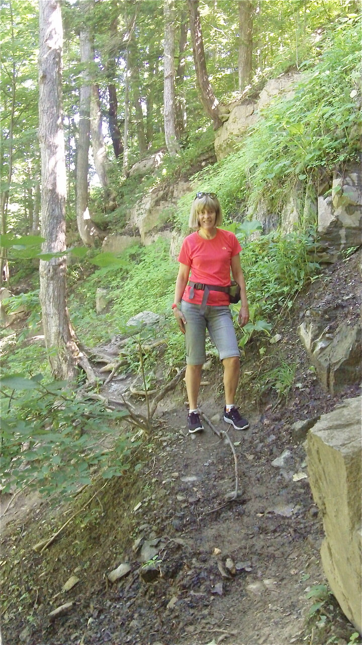 Hiking to Carpenter's Falls