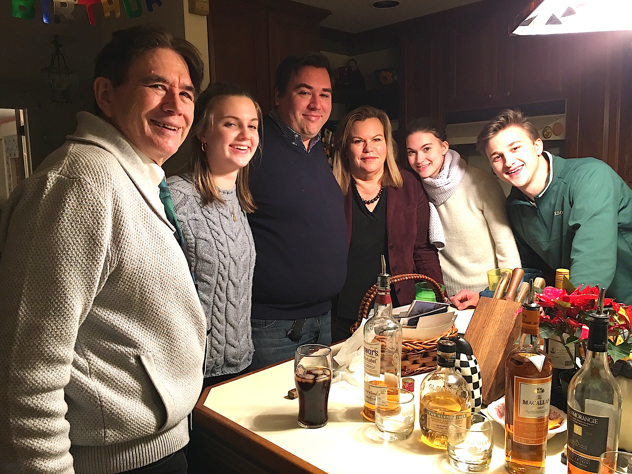 John, Kate, Greg, Celeste, Ellie, & Jack.