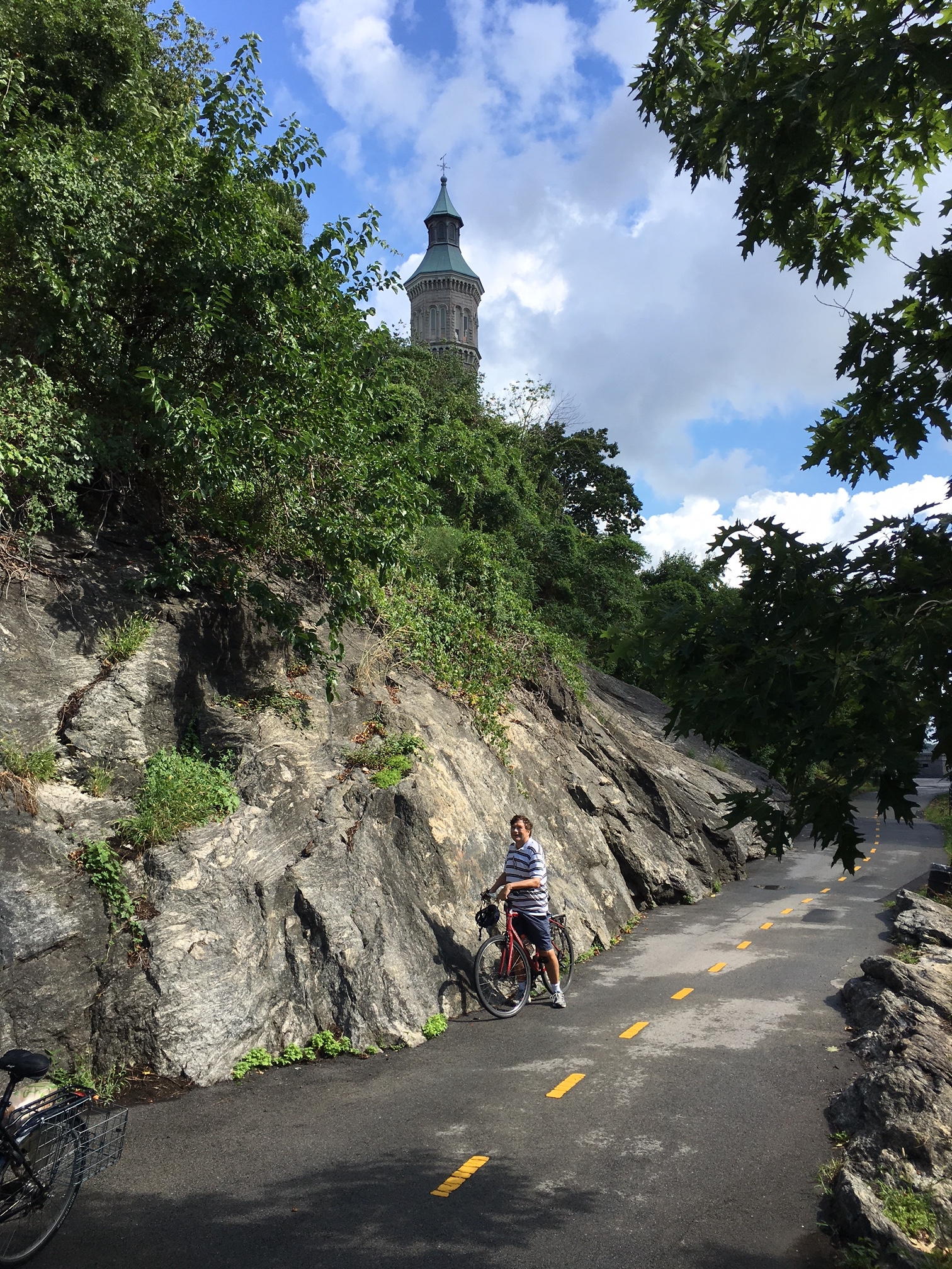 Riding in High Bridge Park, upper Manhattan