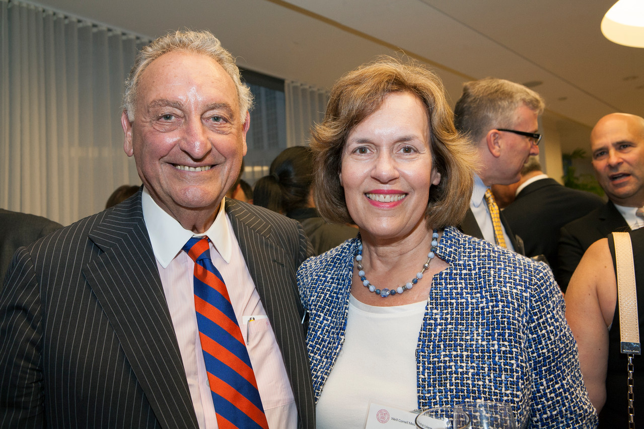 Mr. Sandy Weill & Lorraine Gudas, Sept., 2013 Board of Overseers Meeting