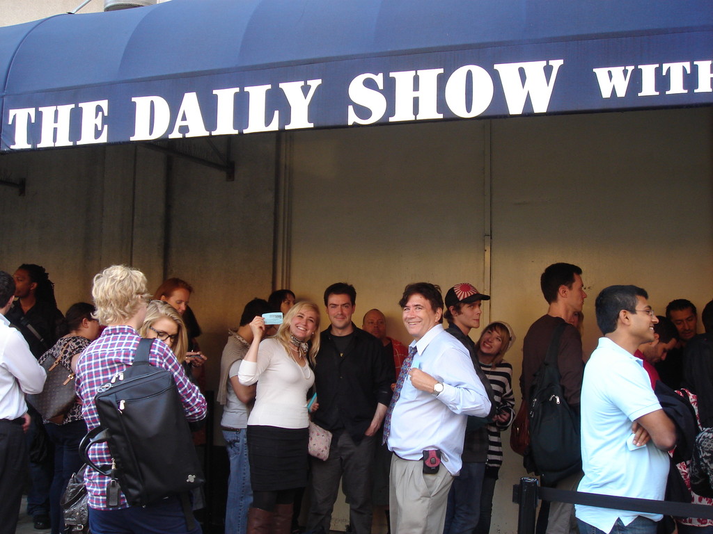 Going to the Daily Show!