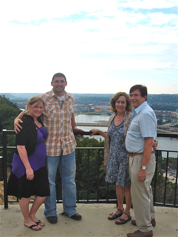 Rachael, Jason, Lorraine, John: July, 2012 Pittsburgh