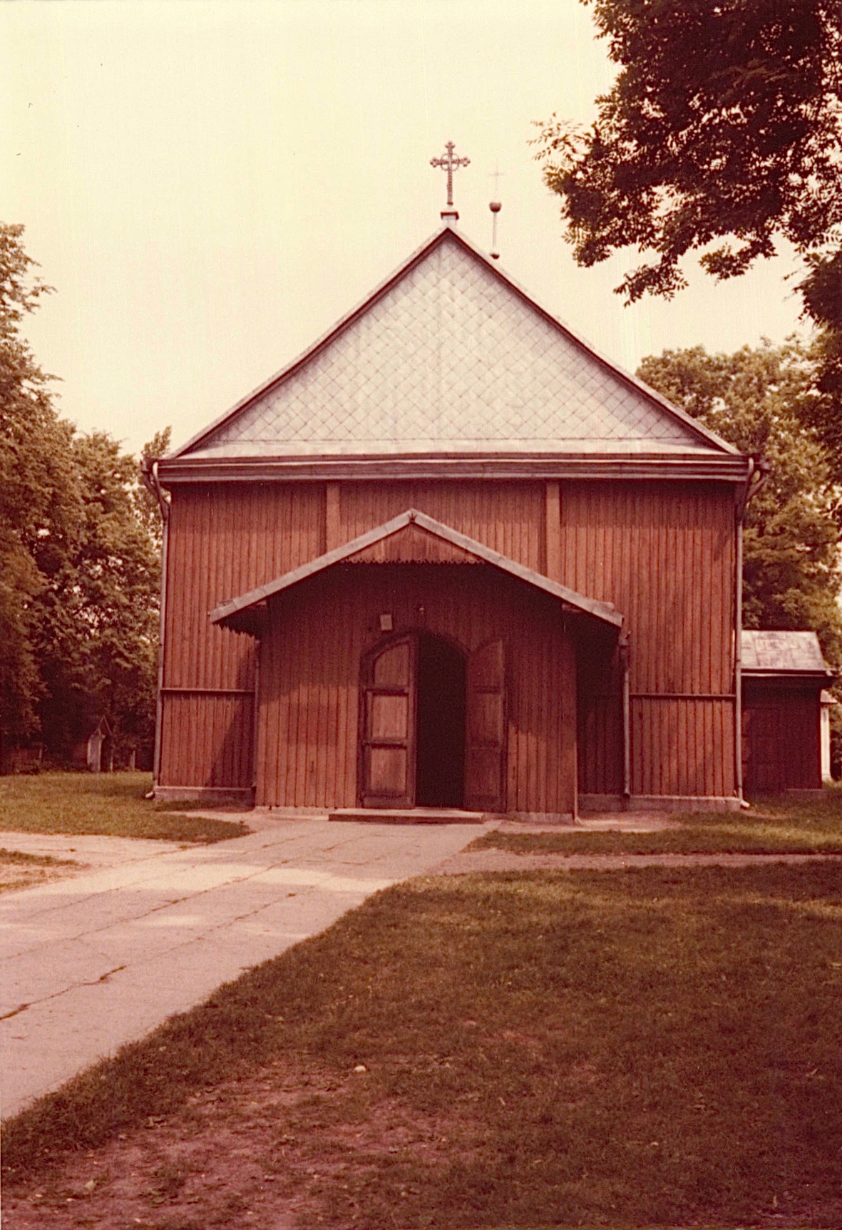 Church where Paul Bogden was batized, near Rzemien.