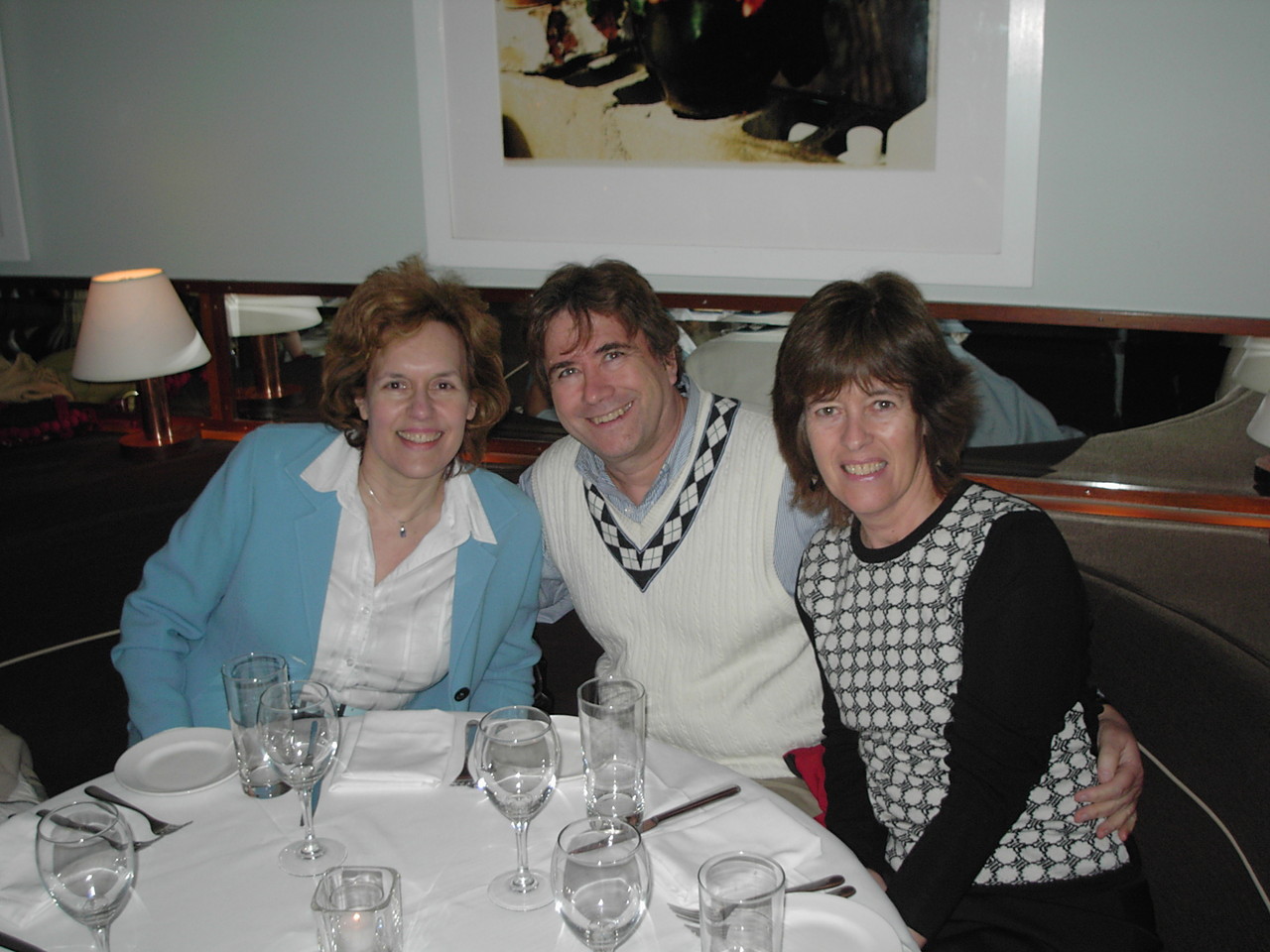 Lorraine, John, & Nancy 2005? NYC