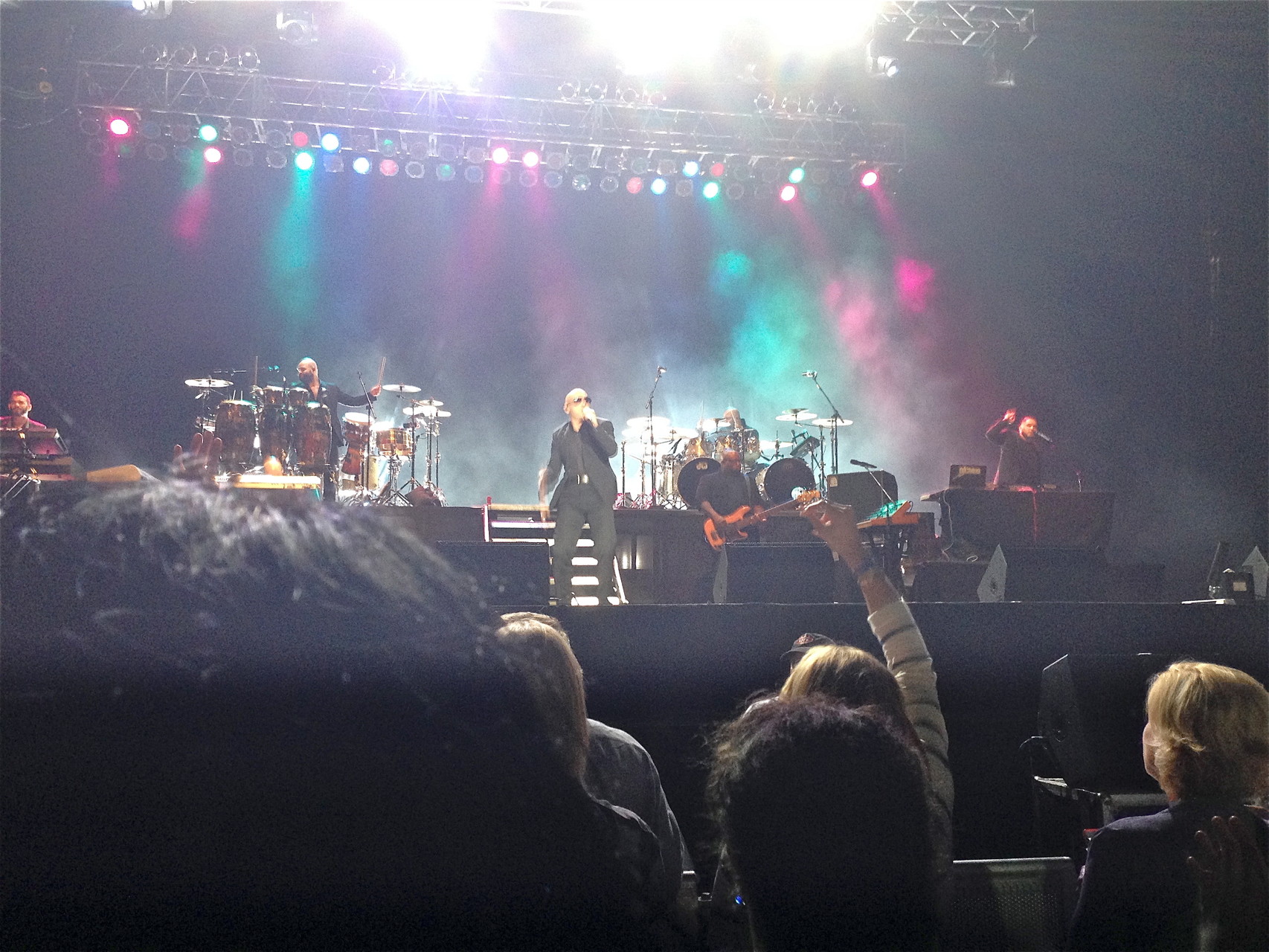 Pitbull Concert, NY State Fair, 2014