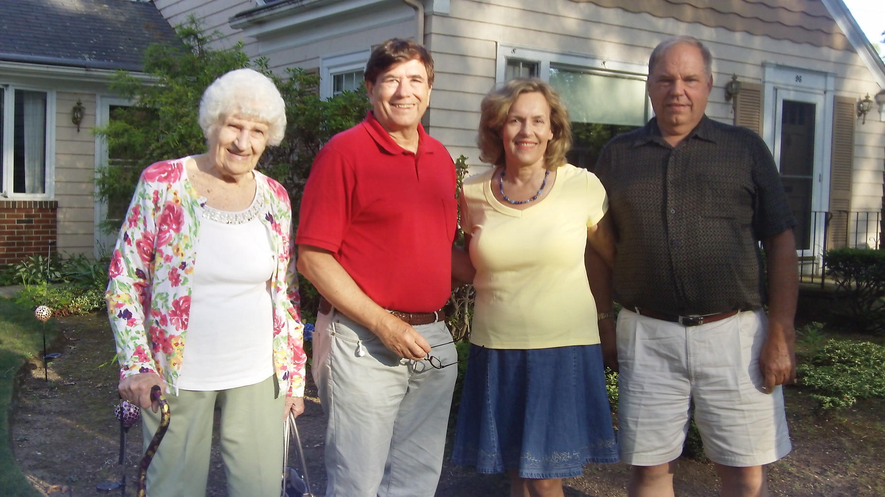 Detta, John, Lorraine, and Tom August, 2015 Pawtucket, RI