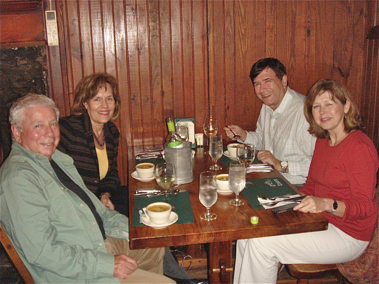 Don Fischman, Lorraine, John, & Barbara Lohse, State College, PA  fall, 2013