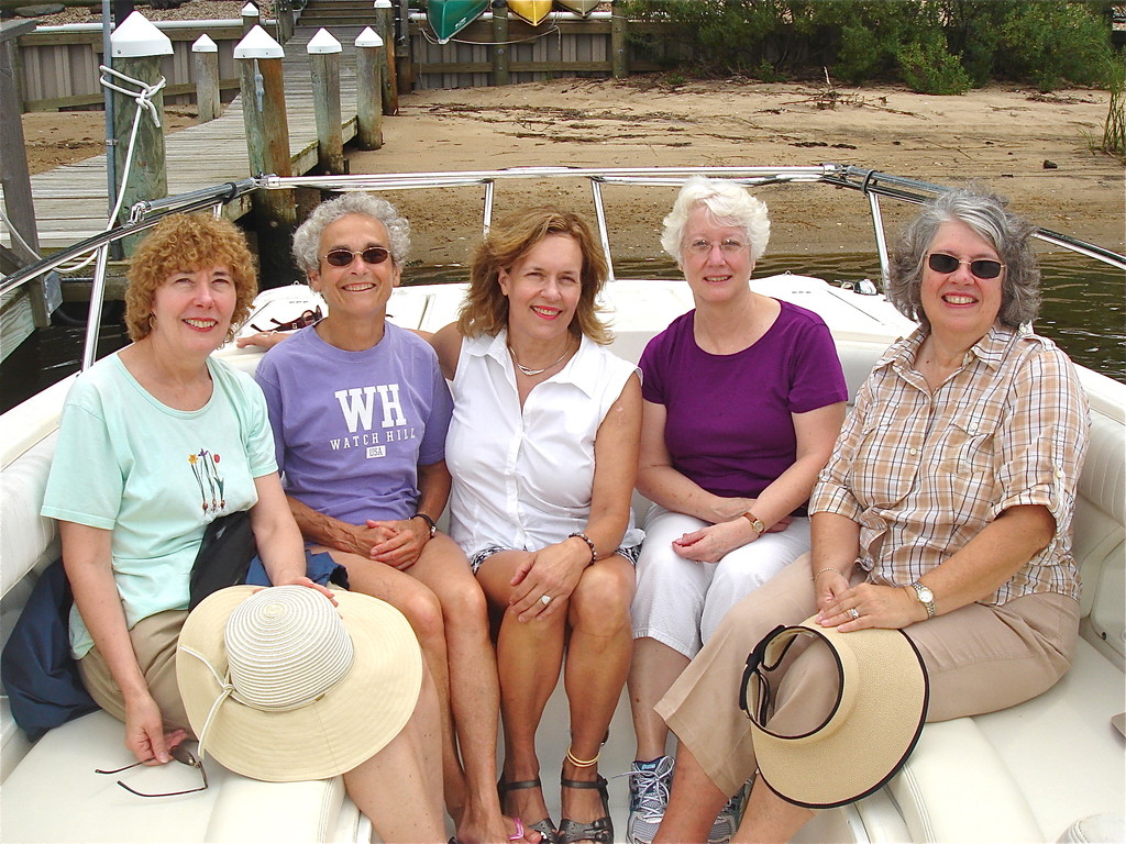 Judy Murphy, Kathy Meyer, Lorraine Gudas, Chris Powers, Betsy Buzash Pollert  8-2012