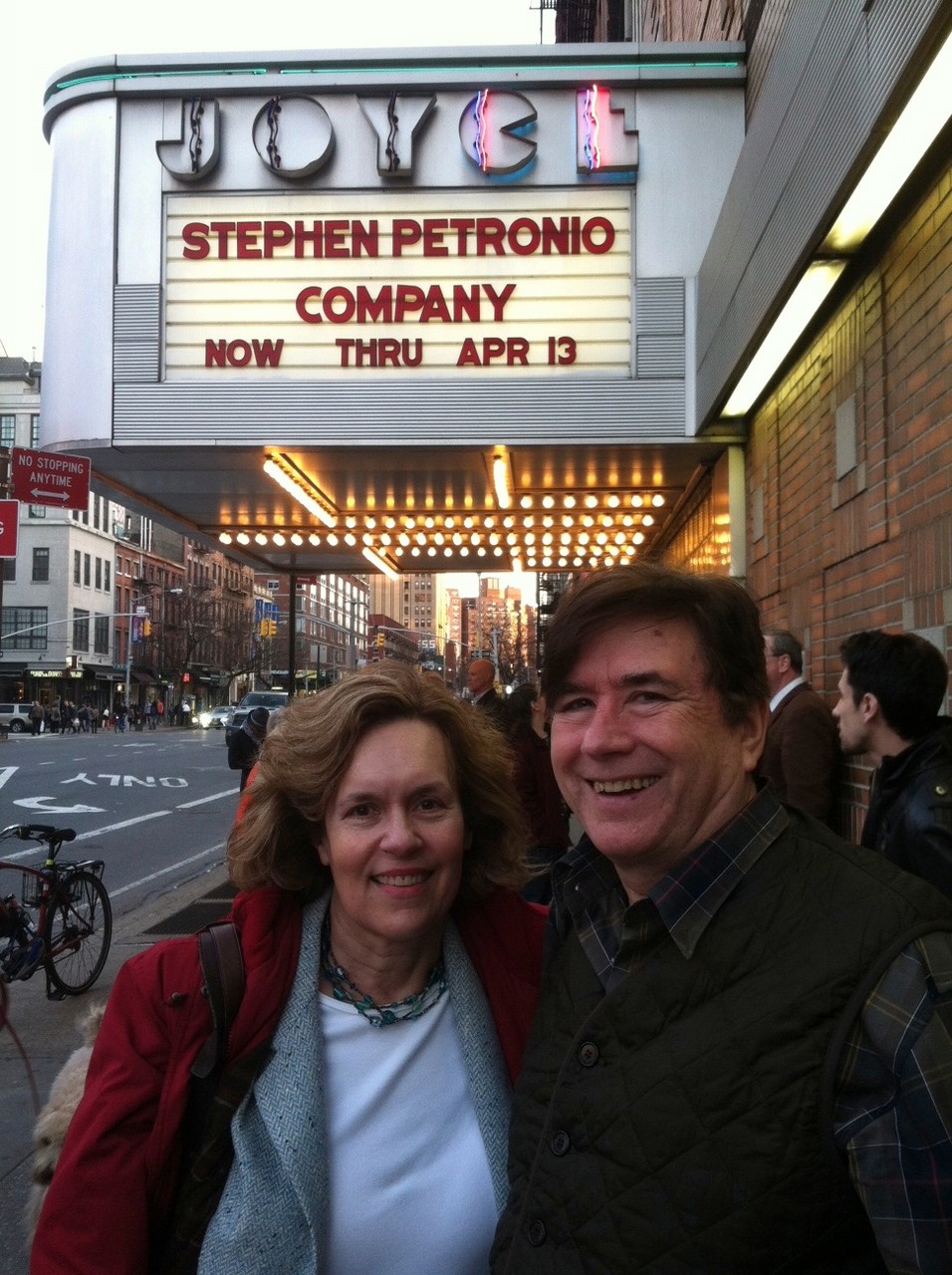 Lorraine & John attend a dance show, NYC