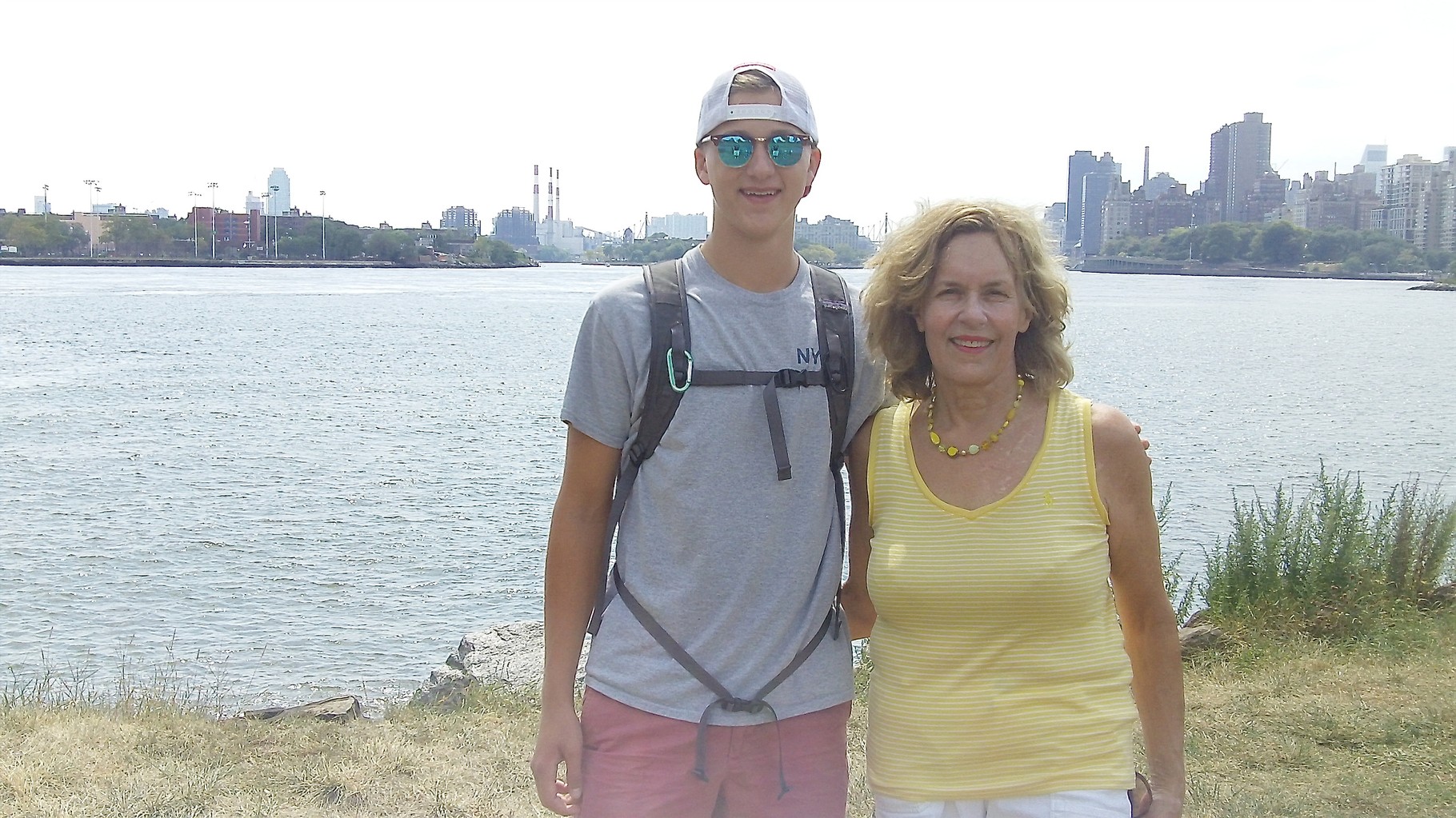 Jack and Lorraine, August, 2015, Randall's Island