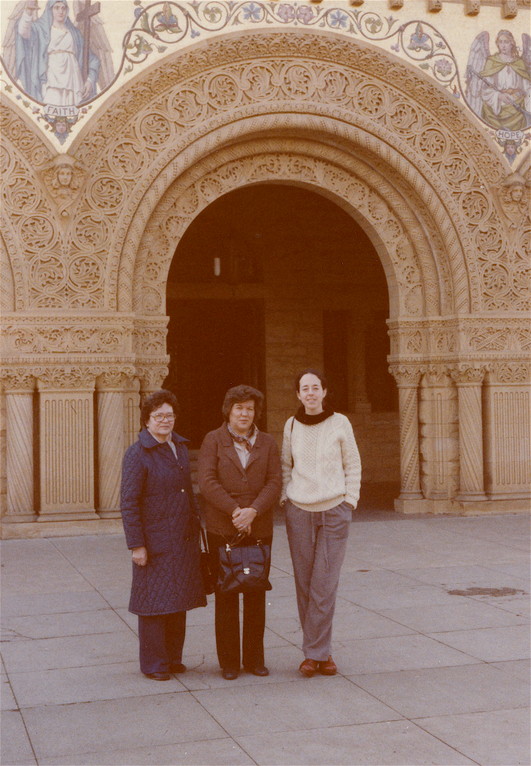 Mayme Baldyga & Eleanor Gudas, Jean Hynes, Stanford Univ. Calif.