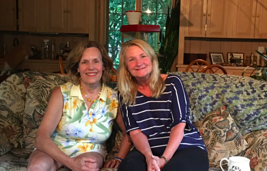 Lorraine & Kathy Scotto, July 21, 2018, Washington Crossing, PA