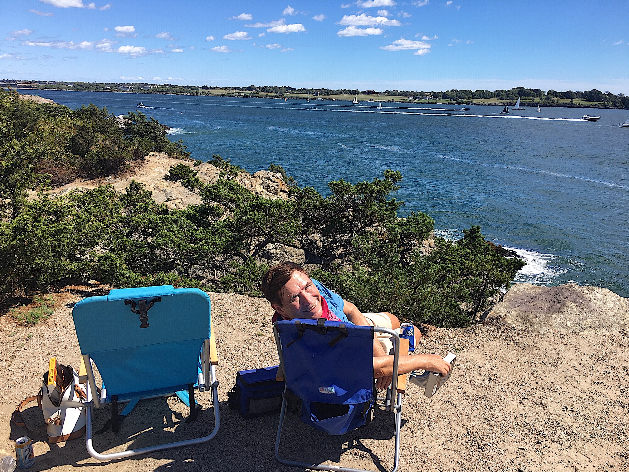 Jamestown, RI, overlooking Newport, RI  8-30-20