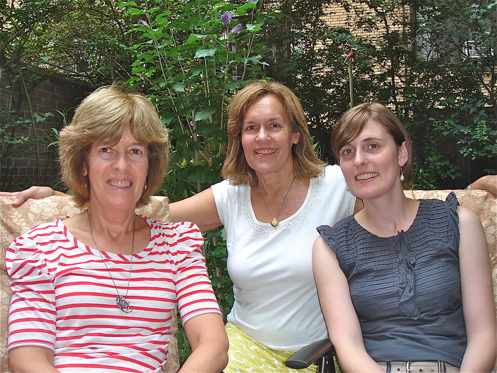 Nancy Hynes, Lorraine Gudas, Anna Groner  9-6-2012  NYC