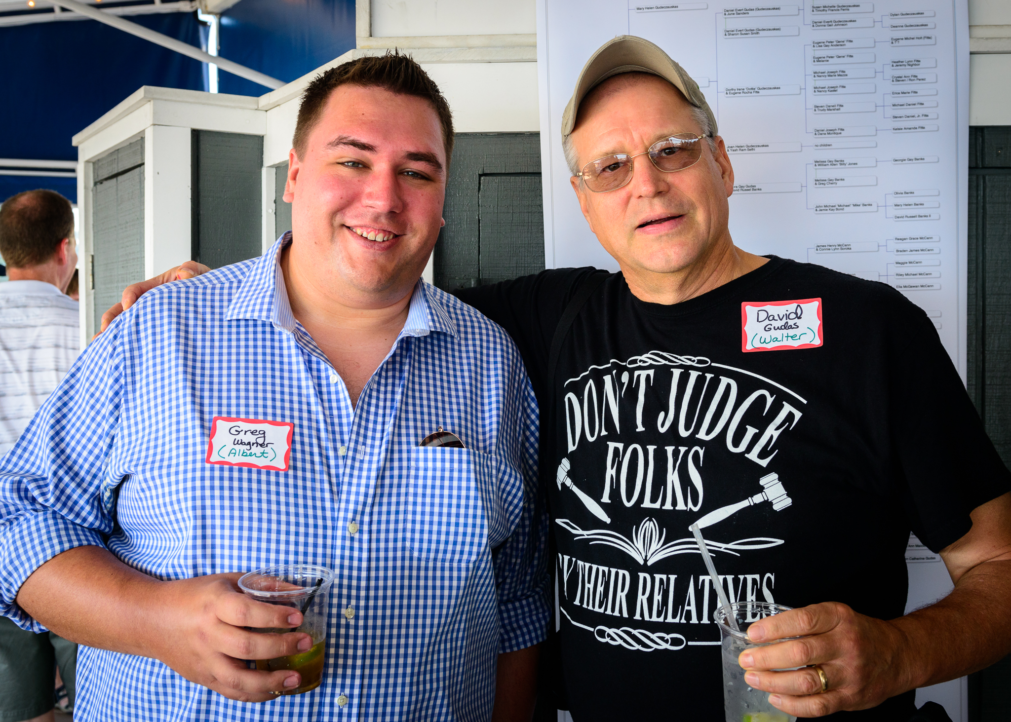 Greg Wagner (Al's grandson) & David Gudas (Walt's son)