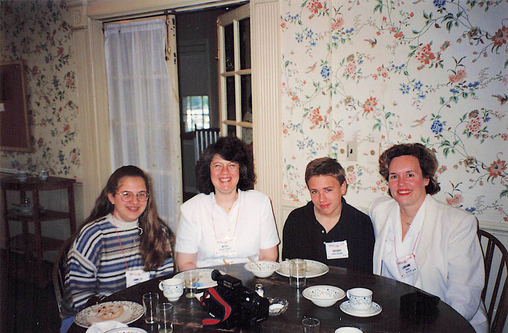 Annette & Betsy Buzash-Pollert, Greg & Lorraine Gudas, 1995 Smith College