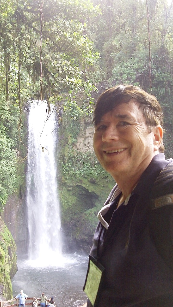 John at La Paz Falls, Costa Rica