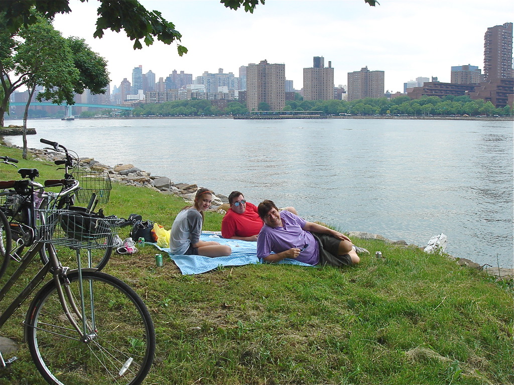 Picnic, Ellie, Greg, John