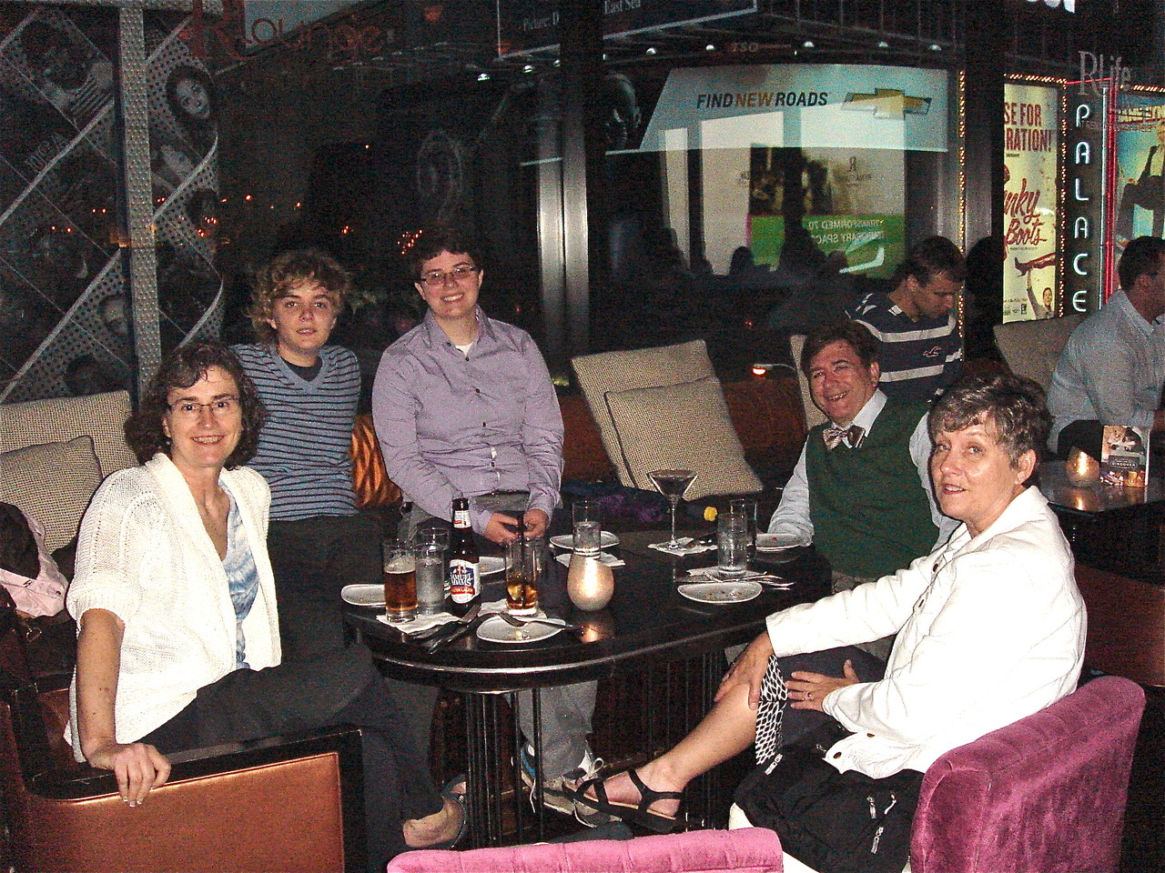 Ann, Kathleen, Emilea, John & Cindy Wagner, Times Square, 6-2013