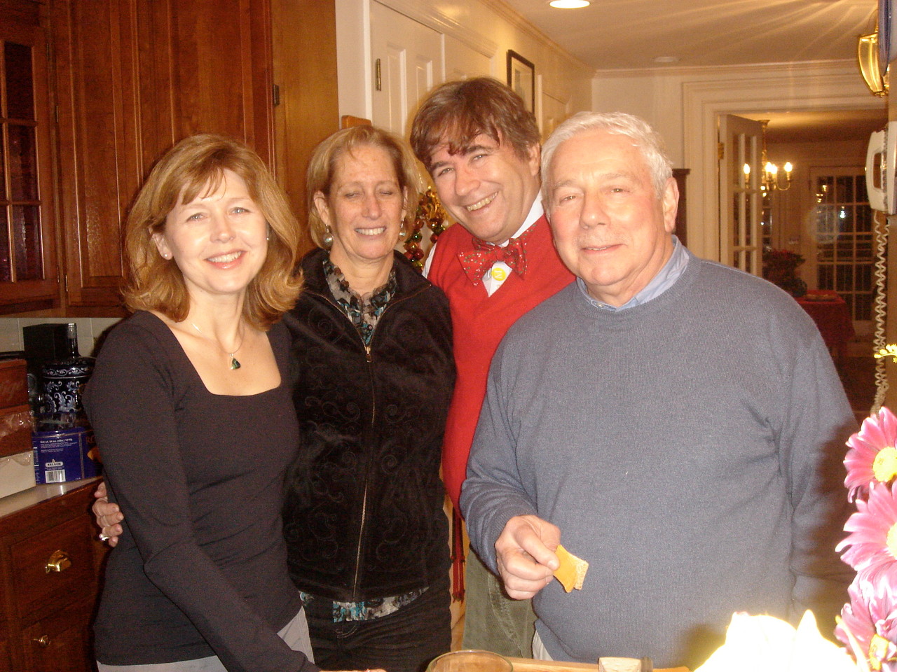 Barbara,Leslie (friend from California), John, & Don at our home, 2011