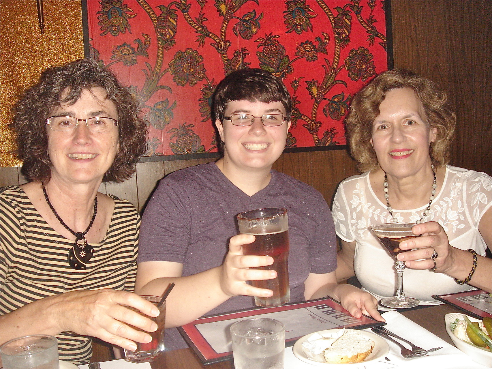 Ann Ackerman, Emilea, & Lorraine Gudas