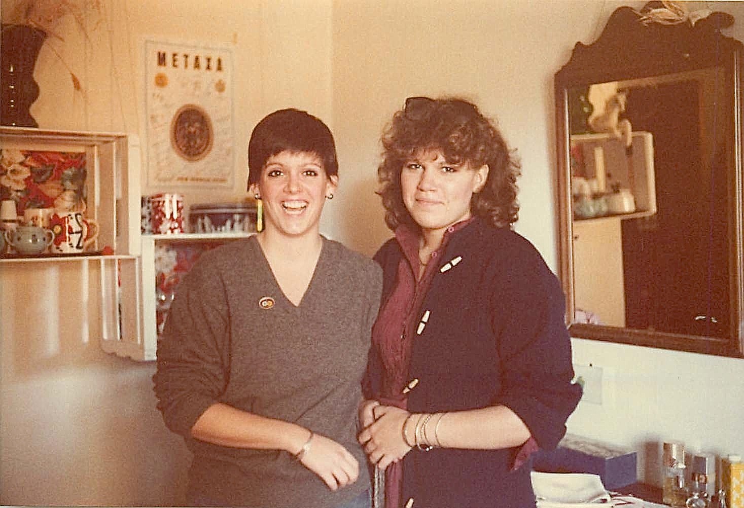 Liz Scheller & Celeste, 1978, Smith College