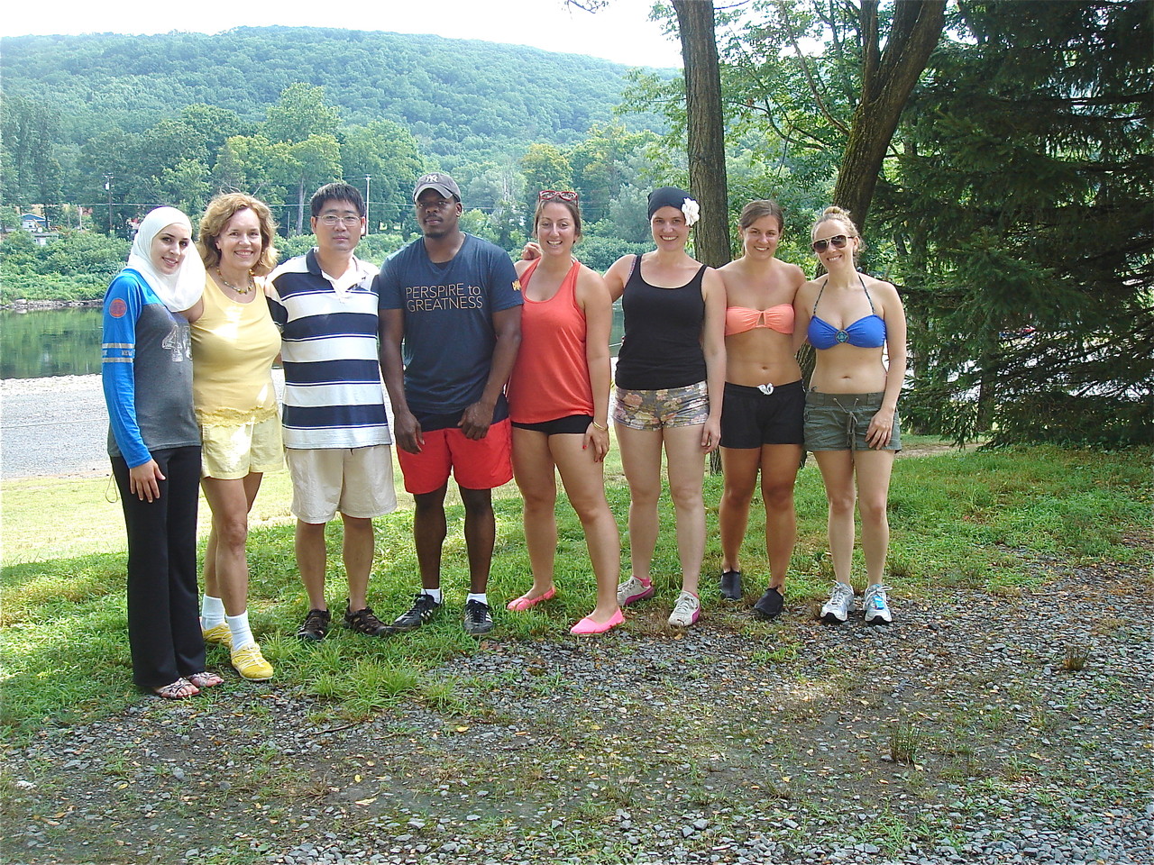 Gudas Lab Trip, July 23, 2013  Kayaking in the Catskills!