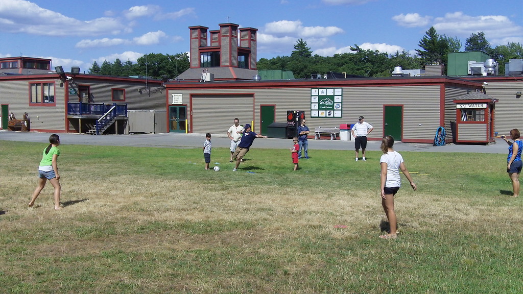 wild kickball game