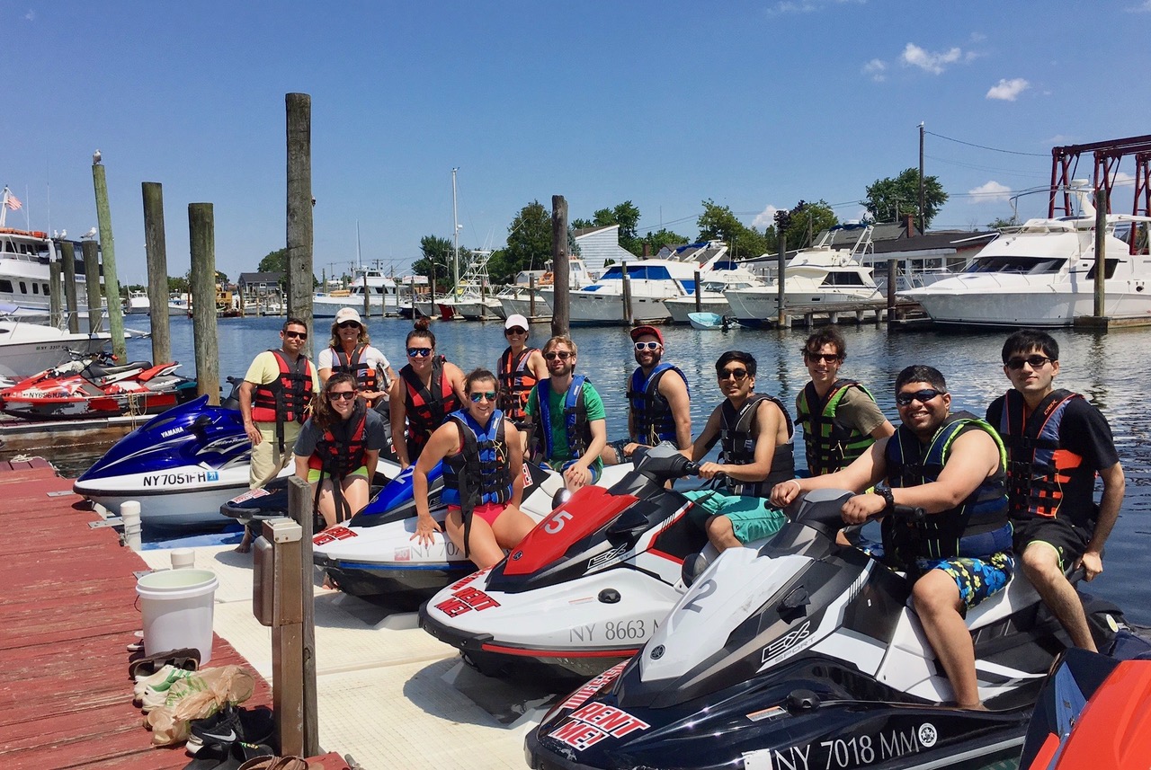 Gudas Lab Trip, Jetskiing near Jones Beach, July 18, 2018