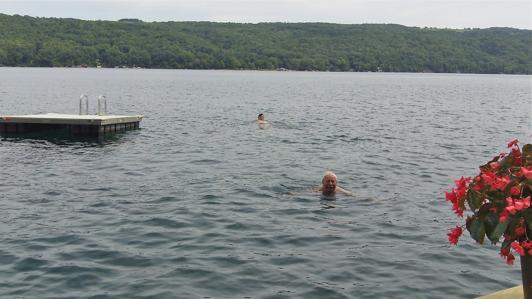 John and Don in the water!. 2014