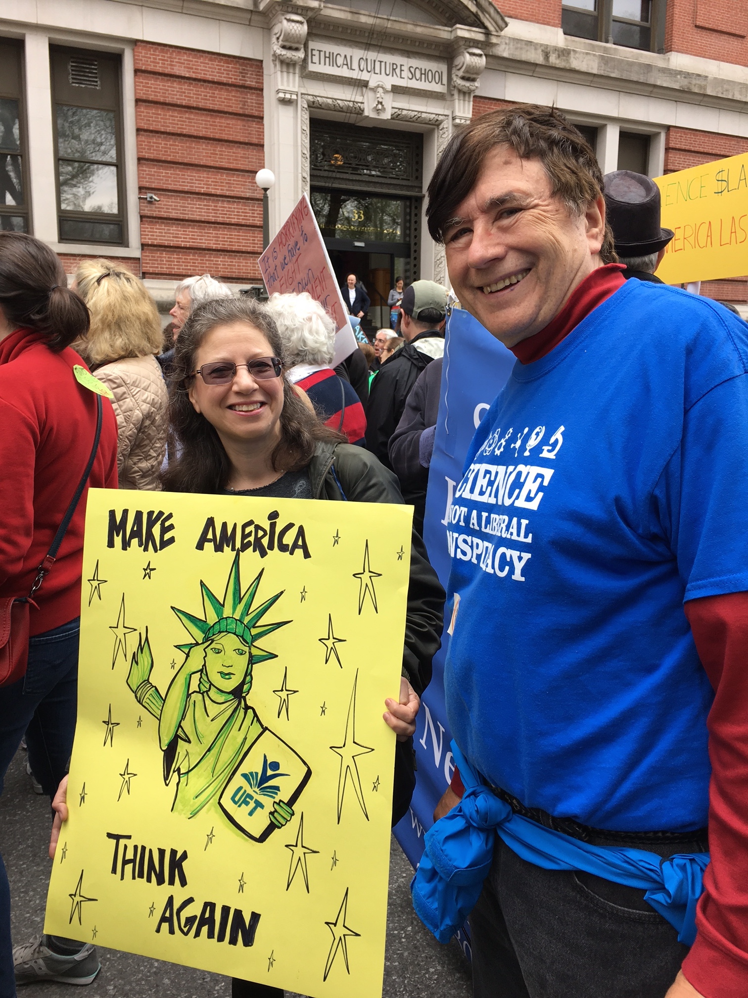 John Wagner at the March for Science