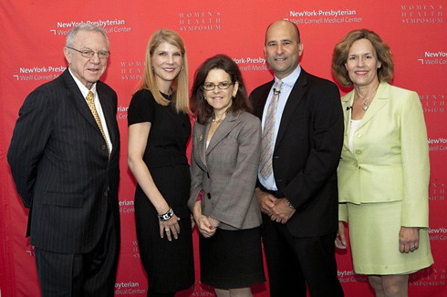 Drs. Herb Pardes, Laura Forese, Orli Etingen, Mark Lachs, Lorraine Gudas October, 2011