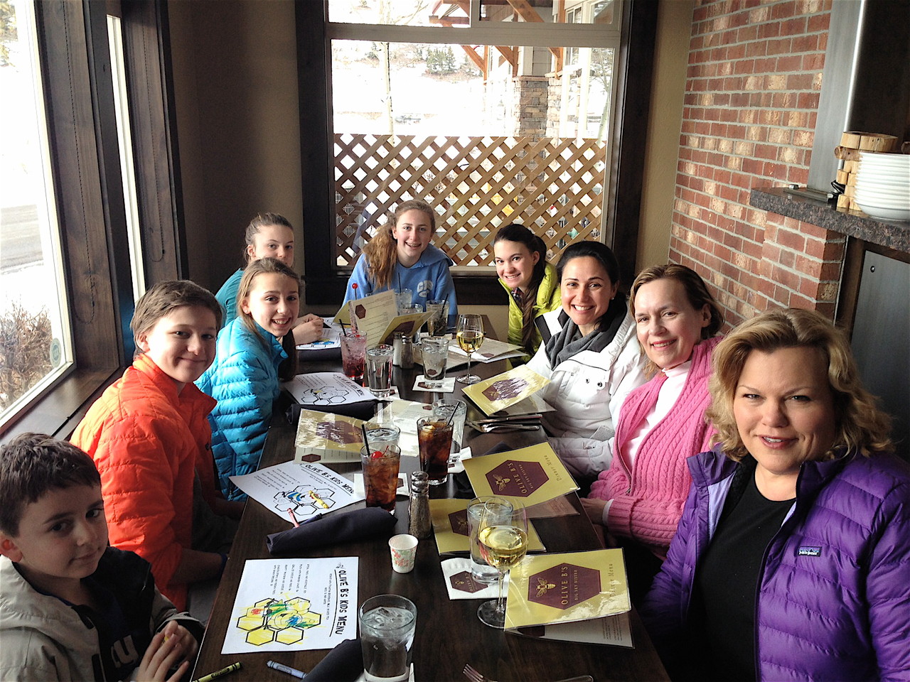 Stuart III, Jack, Gabby, Kate, Emma, Ellie, Allie, Lorraine, & Celeste Big Sky 2013