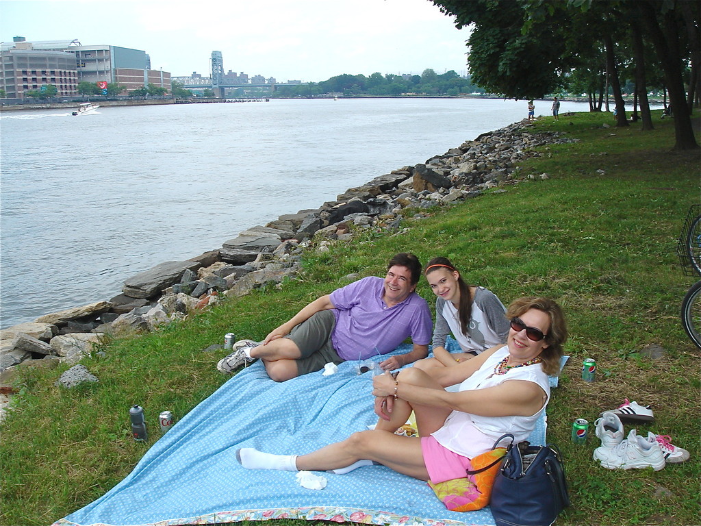 Picnic on Randall's Island John, Ellie, Lorraine