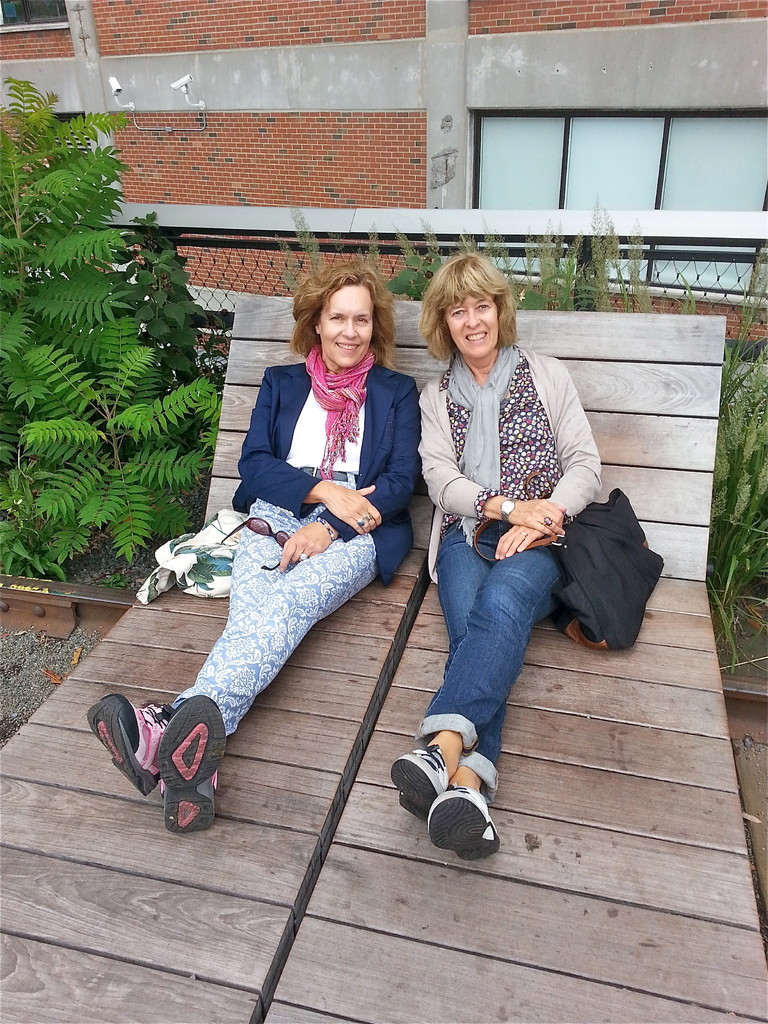 Lorraine & Nancy on the High Line, NYC  Oct. 2013