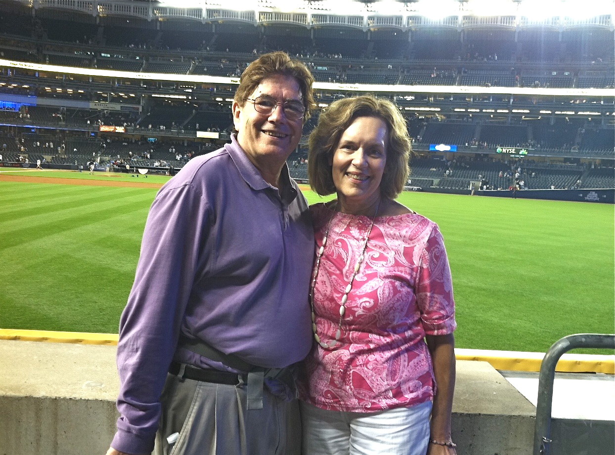 John Wagner & Lorraine Gudas after the game..