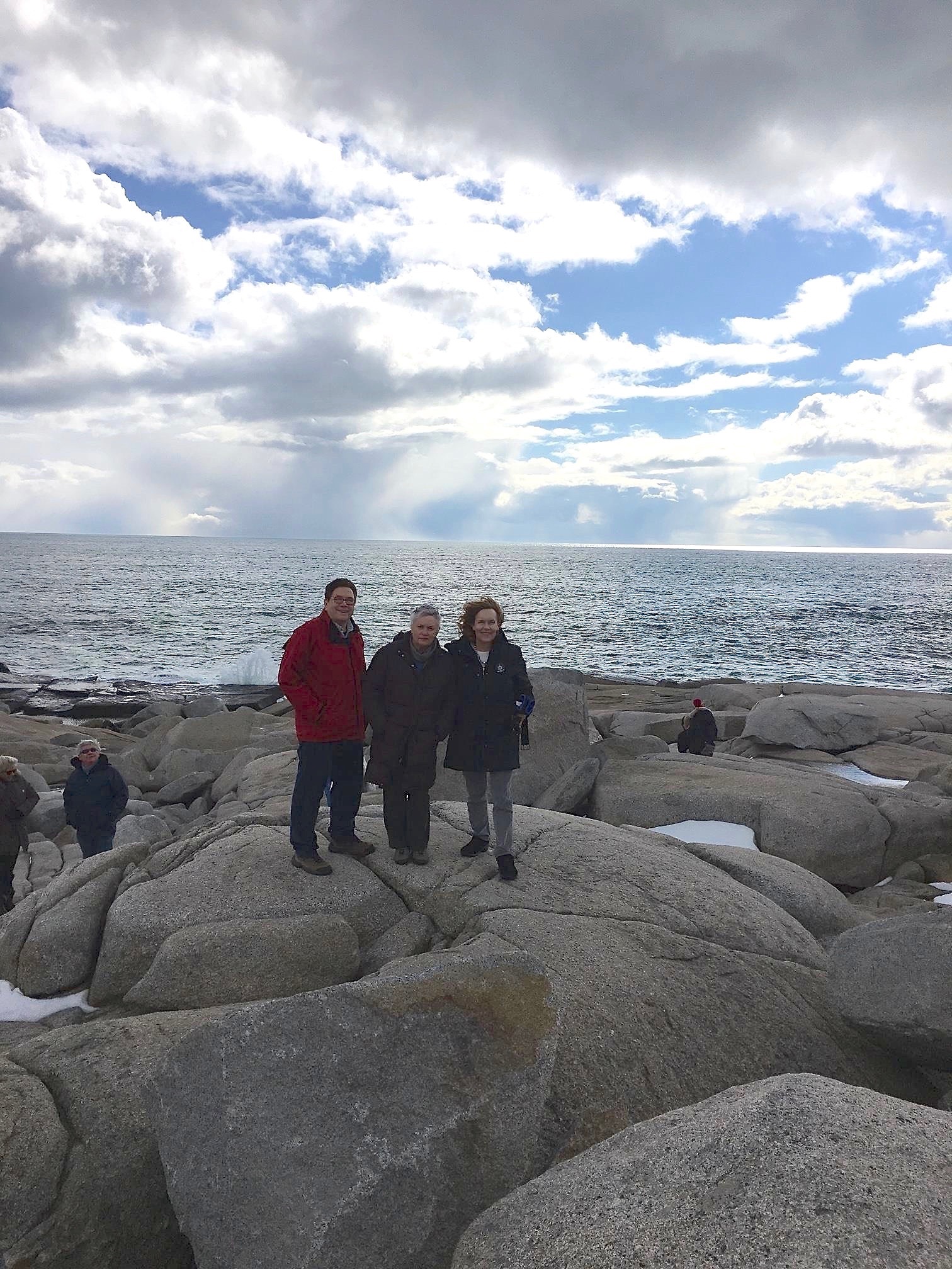 John, Susan, Lorraine, Halifax, NS, March, 2018