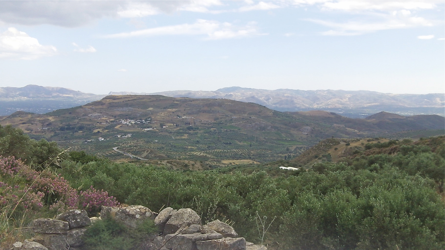 mountains about Gortyna, Crete